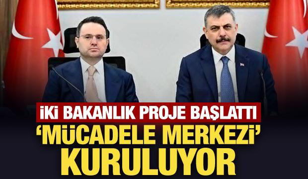 İki bakanlık proje başlattı: 'M&uuml;cadele merkezi' kuruluyor
