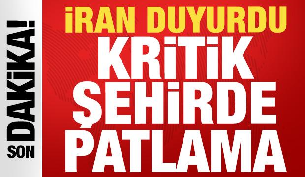 İran son dakika duyurdu: Deniz Kuvvetleri'nin ana &uuml;ss&uuml; olan şehirde patlama