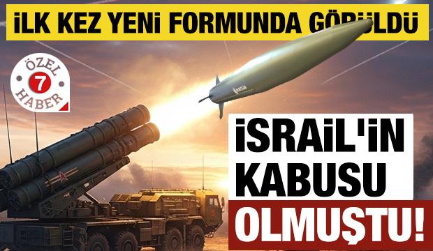 İsrail'in kabusu olmuştu! İlk kez yeni formunda g&ouml;r&uuml;ld&uuml;