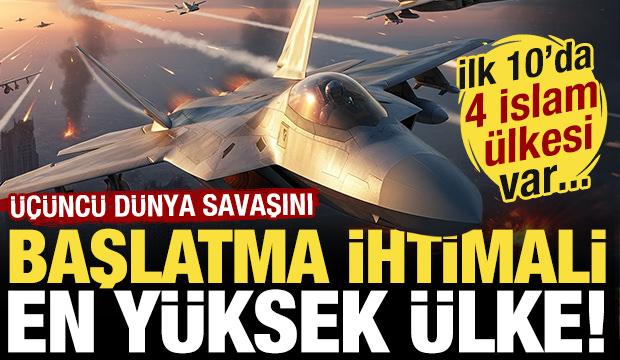 İşte &Uuml;&ccedil;&uuml;nc&uuml; D&uuml;nya Savaşını başlatma ihtimali en y&uuml;ksek &uuml;lke!