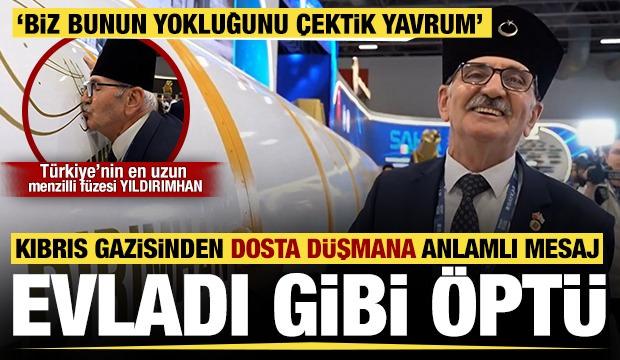 Kıbrıs gazisi Erdoğmuş'un "Yıldırımhan" gururu
