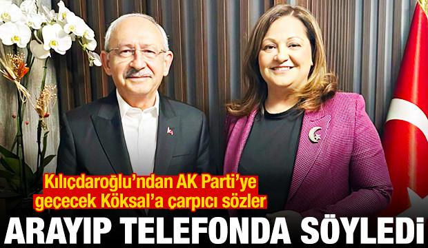 Arayıp s&ouml;yledi! Kılı&ccedil;daroğlu'ndan AK Parti'ye ge&ccedil;ecek Burcu K&ouml;ksal'a &ccedil;arpıcı s&ouml;zler