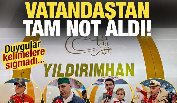 Kıtalararası balistik f&uuml;ze Yıldırımhan'a vatandaştan tam not: Hedef 10 bin kilometre