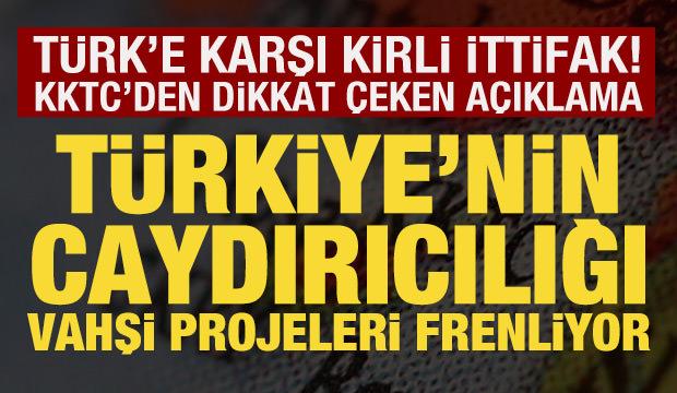 KKTC Dışişleri Bakanı Tahsin Ertuğruloğlu, T&uuml;rk&rsquo;e karşı kirli ittifaka dikkat &ccedil;ekti
