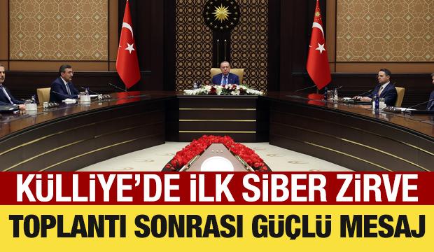 K&uuml;lliye'de ilk siber zirve: Toplantı sonrası a&ccedil;ıklama yapıldı