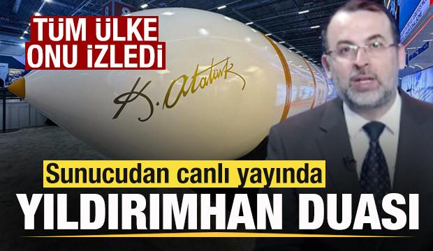Mısırlı sunucu: Yıldırımhan'ın M&uuml;sl&uuml;manların onur kaynağı olmasını Allah&rsquo;tan diliyoruz