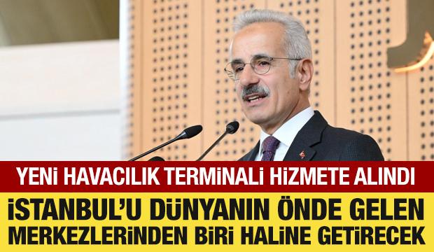 &Ouml;zel jetlerin yeni rotası İstanbul Havalimanı: Yeni havacılık terminali hizmete alındı