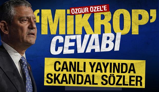 &Ouml;zel&rsquo;in &lsquo;mikrop&rsquo; s&ouml;zlerine Sinan Burhan&rsquo;dan tepki: &lsquo;Yolsuzlukları araştıracağına&hellip;&rsquo;