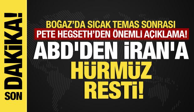 Pentagon'da İran alarmı: H&uuml;rm&uuml;z&rsquo;deki sıcak temas sonrası g&ouml;zler ABD&rsquo;de