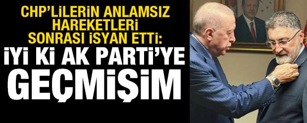 CHP'lilerin anlamsız hareketi sonrası isyan etti: İyi ki AK Parti'ye ge&ccedil;mişim