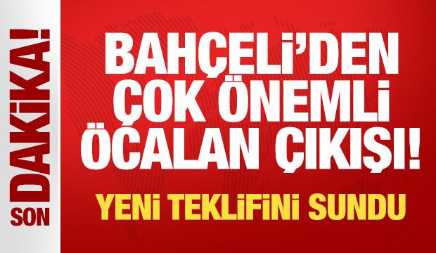Son Dakika: Bah&ccedil;eli'den &ccedil;ok &ouml;nemli &Ouml;calan &ccedil;ıkışı! Yeni teklifini sundu 
