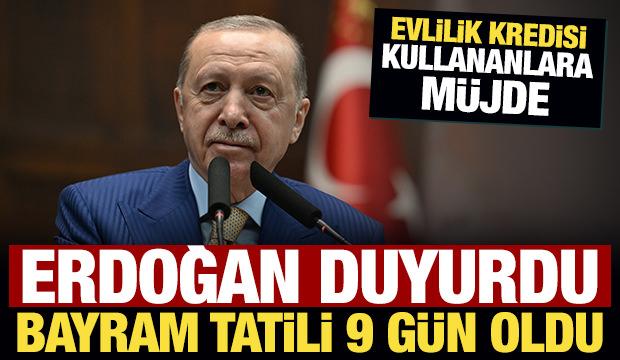 Son Dakika: Kurban Bayramı tatili 9 g&uuml;ne &ccedil;ıkarıldı