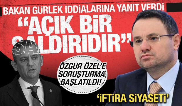 Son dakika: &Ouml;zg&uuml;r &Ouml;zel'e soruşturma başlatıldı!