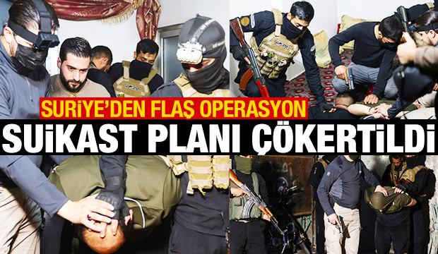 Suriye'de Hizbullah'a operasyon! Suikast planı &ccedil;&ouml;kertildi