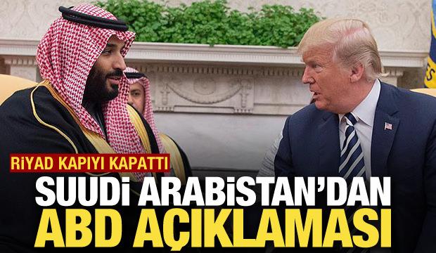 Suudi Arabistan'dan hava sahası a&ccedil;ıklaması: Saldırı ama&ccedil;lı kullanılmayacak!