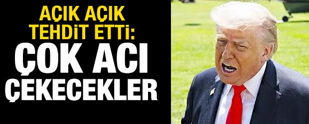 Trump'tan İran a&ccedil;ıklaması: Anlaşma her an olabilir, olmazsa &ccedil;ok acı &ccedil;ekecekler