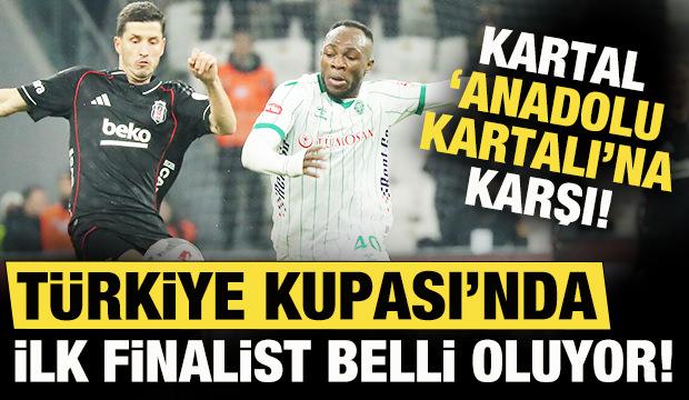 T&uuml;rkiye Kupası'nda ilk finalist belli oluyor! Beşiktaş-Konyaspor: Muhtemel 11'ler
