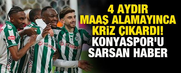 4 aydır maaş alamayan Muleka'dan Konyaspor'u sarsan haber!