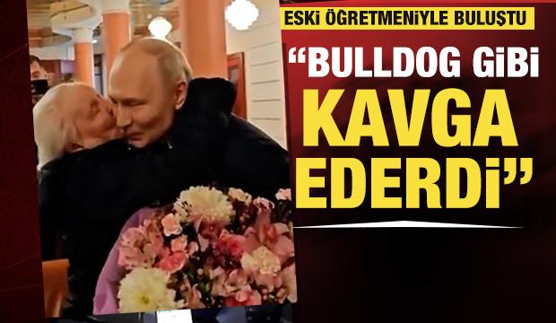 Putin, 88 yaşındaki eski &ouml;ğretmeniyle buluştu! "Bulldog gibi kavga ederdi"