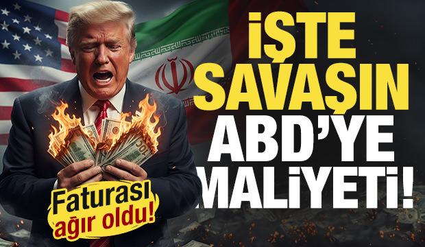 ABD-İran savaştı, faturası ağır oldu! ABD'nin toplam zararı a&ccedil;ıklandı...