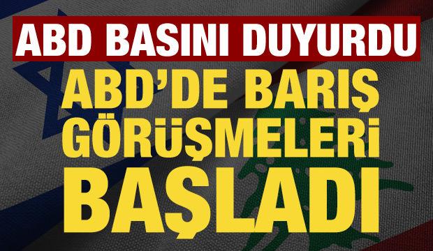 ABD'deki İsrail-L&uuml;bnan 3&rsquo;&uuml;nc&uuml; tur g&ouml;r&uuml;şmeleri başladı