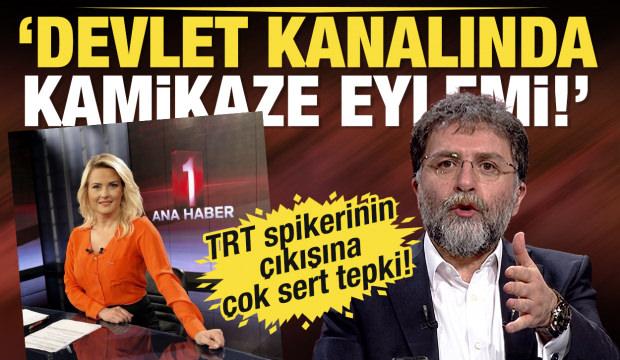 Ahmet Hakan'dan TRT spikeri A&ccedil;ıkkar'a tepki: Devlet kanalında kamikaze eylemi