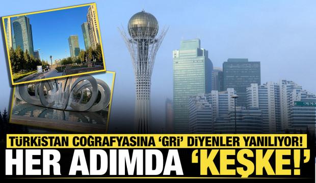 Astana&rsquo;da caddelerde y&uuml;r&uuml;rken &ldquo;ah&rdquo; dedim, başka bir şey gelmedi elimden