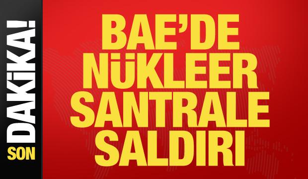 BAE'de enerji santraline saldırı! Alevler y&uuml;kseliyor