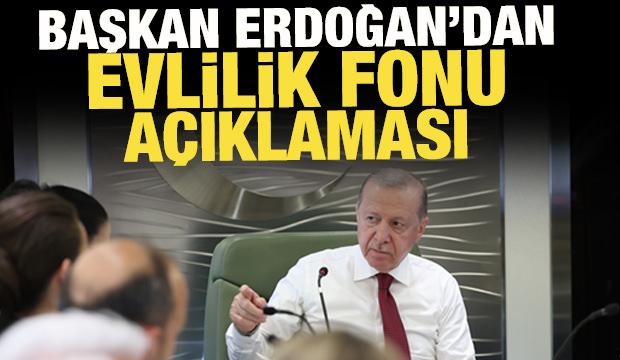 Başkan Erdoğan'dan gen&ccedil;lere evlilik fonu ve aile vurgusu