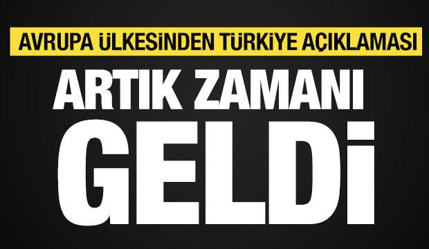 Bel&ccedil;ika'dan T&uuml;rkiye a&ccedil;ıklaması: Artık zamanı geldi