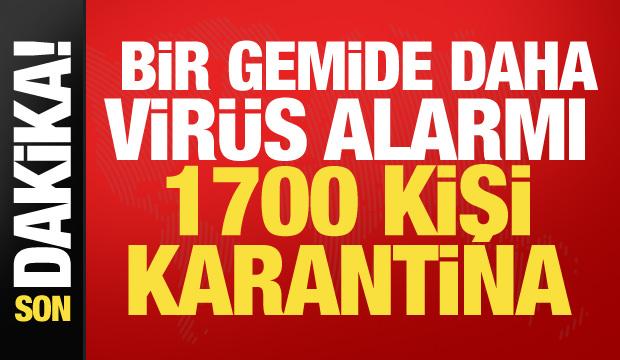 Bordeaux&rsquo;daki gemide norovir&uuml;s alarmı: 1700'den fazla kişi karantinaya alındı