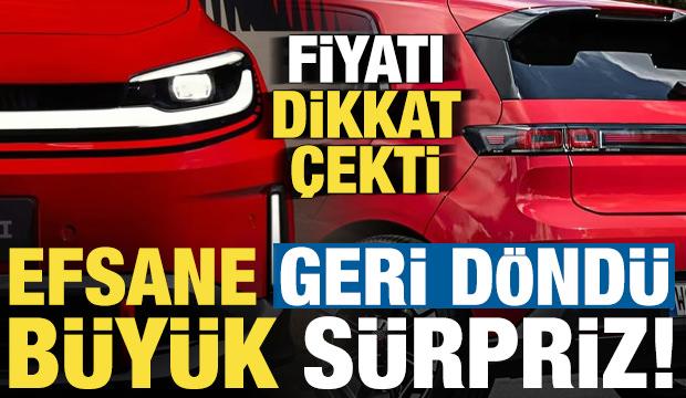 B&uuml;y&uuml;k s&uuml;rpriz: Efsane geri d&ouml;nd&uuml;! Menzili ve fiyatı dikkat &ccedil;ekti...