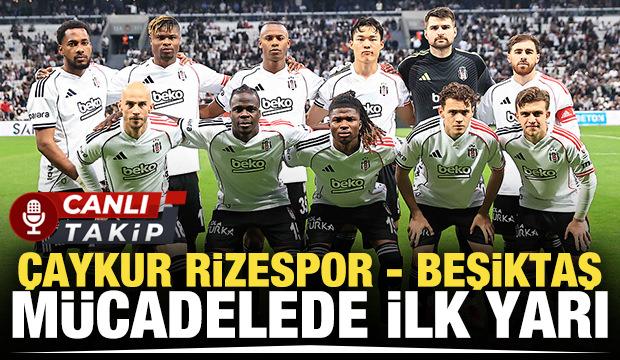 &Ccedil;aykur Rizespor - Beşiktaş! CANLI