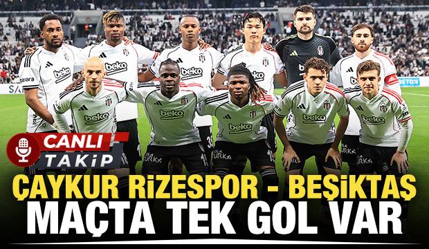 &Ccedil;aykur Rizespor - Beşiktaş! CANLI