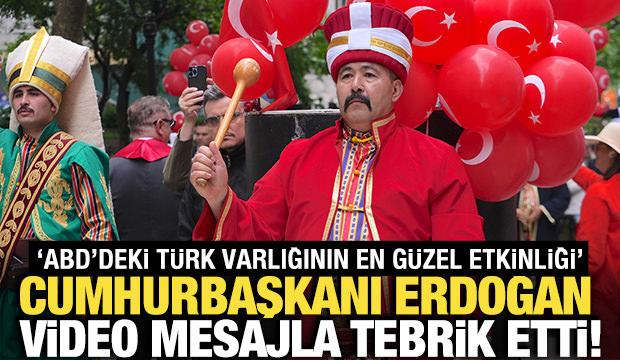 Cumhurbaşkanı Erdoğan'dan "T&uuml;rk G&uuml;n&uuml; Y&uuml;r&uuml;y&uuml;ş&uuml;" Mesajı