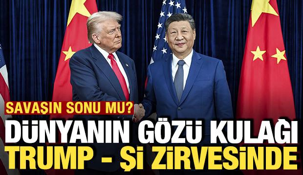 D&uuml;nyanın g&ouml;z&uuml; kulağı Trump - Şi zirvesinde: Savaşın sonu mu?