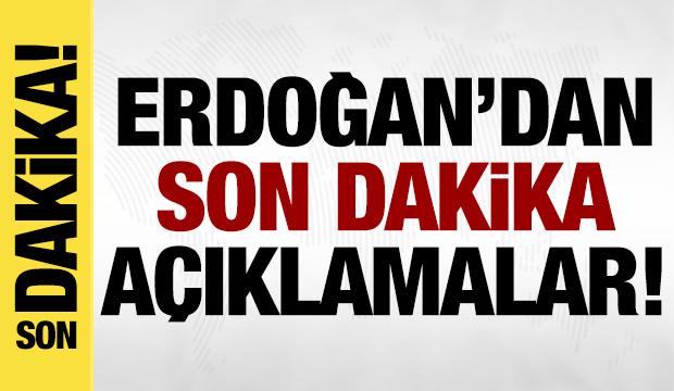 Erdoğan Kazakistan'da a&ccedil;ıklamalarda bulunuyor!