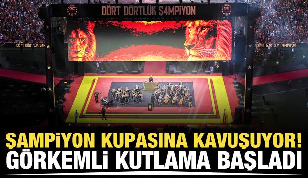 Galatasaray &uuml;st &uuml;ste 4. şampiyonluğunu kutluyor!