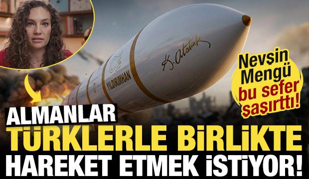 Gazeteci Nevşin Meng&uuml;: 'Almanya, T&uuml;rkiye'den iş birliği istiyor'