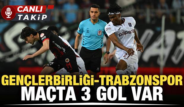 Gen&ccedil;lerbirliği - Trabzonspor! CANLI
