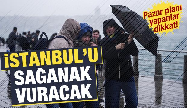 G&ouml;k g&uuml;r&uuml;lt&uuml;l&uuml; sağanak geliyor! Meteoroloji İstanbul dahil bir&ccedil;ok ili uyardı