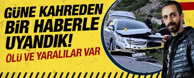 Hakkari&rsquo;de d&uuml;ğ&uuml;n d&ouml;n&uuml;ş&uuml; kahreden kaza: 1 &ouml;l&uuml;, 3 yaralı 