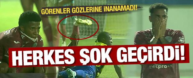 Honduras Ligi'nde feci sakatlık sonrası sahadaki herkes g&ouml;zyaşlarına boğuldu
