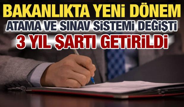İ&ccedil;işleri&rsquo;nde yeni d&ouml;nem: G&ouml;rev s&uuml;resi ve sınav sistemi değişti, 3 yıl şartı getirildi