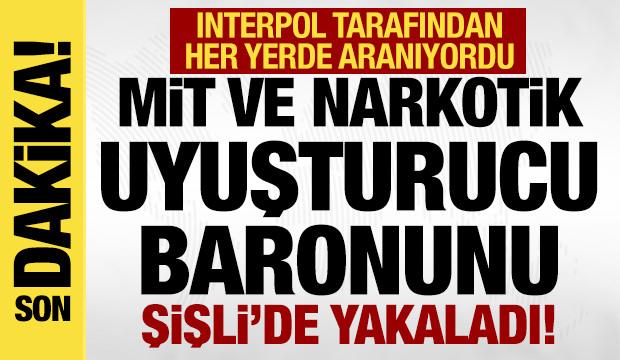 INTERPOL tarafından aranıyordu: MİT ve Narkotik Şişli'de yakaladı!