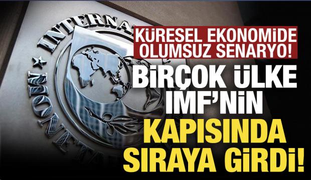 K&uuml;resel ekonomi &ccedil;ıkmaza girdi! Bir&ccedil;ok &uuml;lke IMF'nin kapısında sırada