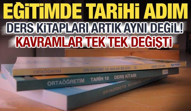 MEB&rsquo;den m&uuml;fredatta tarihi adım! Kavramlar değişti, yeni d&ouml;nem resmen başladı