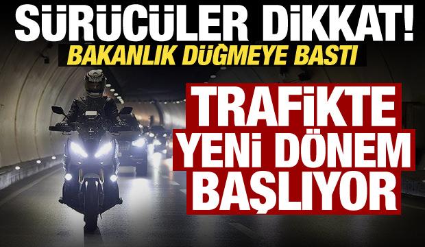Motosiklet kazalarına karşı bakanlık d&uuml;ğmeye bastı! Eylem planı devrede