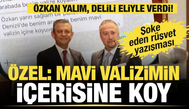 &Ouml;zkan Yalım'dan a&ccedil;ık itiraf: &Ouml;zg&uuml;r &Ouml;zel'e mavi valizle 1 milyon lira r&uuml;şvet verdim