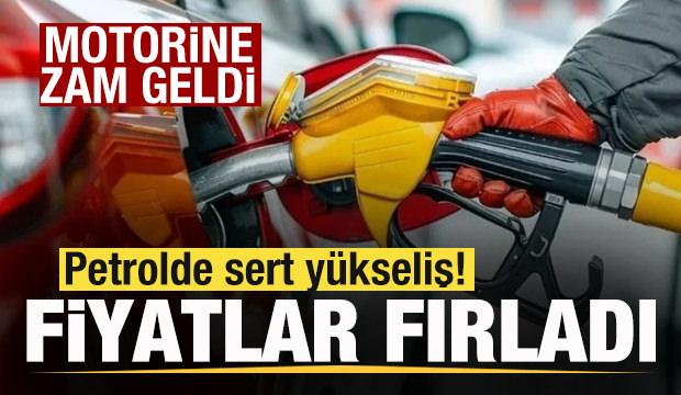 Petrolde sert y&uuml;kseliş! Fiyatlar fırladı! Motorine zam geldi